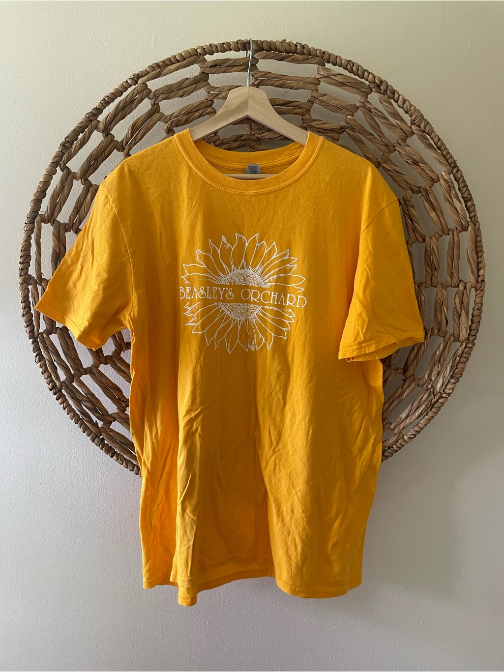 Beasleys Sunflower Graphic Tshirt  Golden Yellow